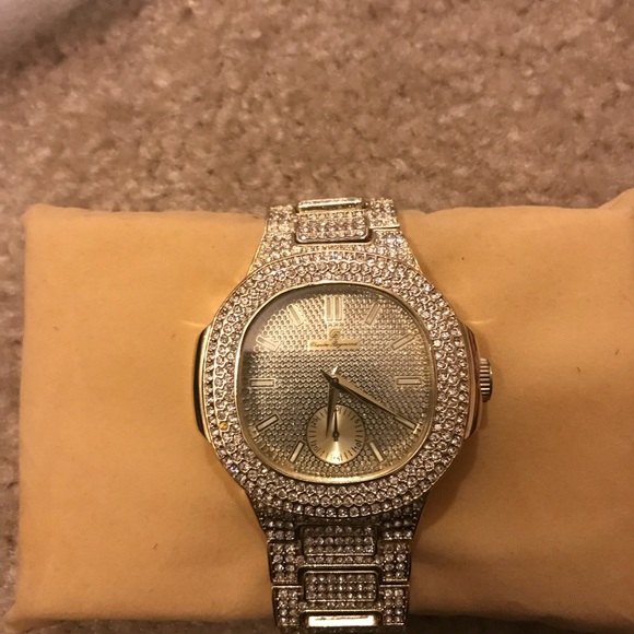 Quavo Icey white watch